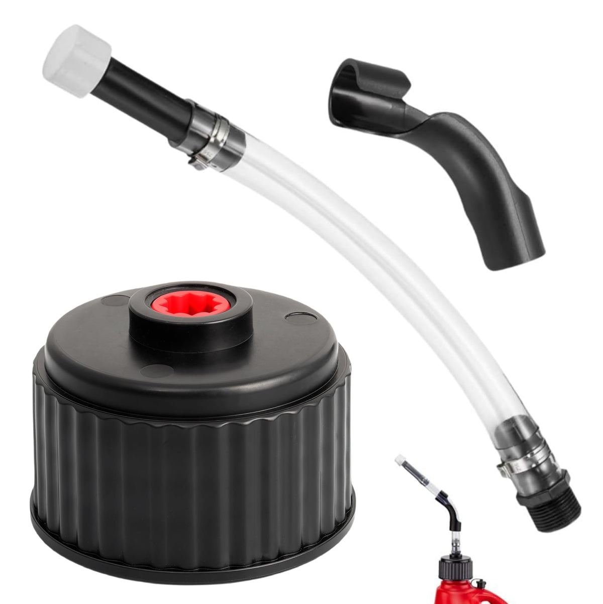 Fuel Jug Hose and Hose Benders, Gas Can Cap S271