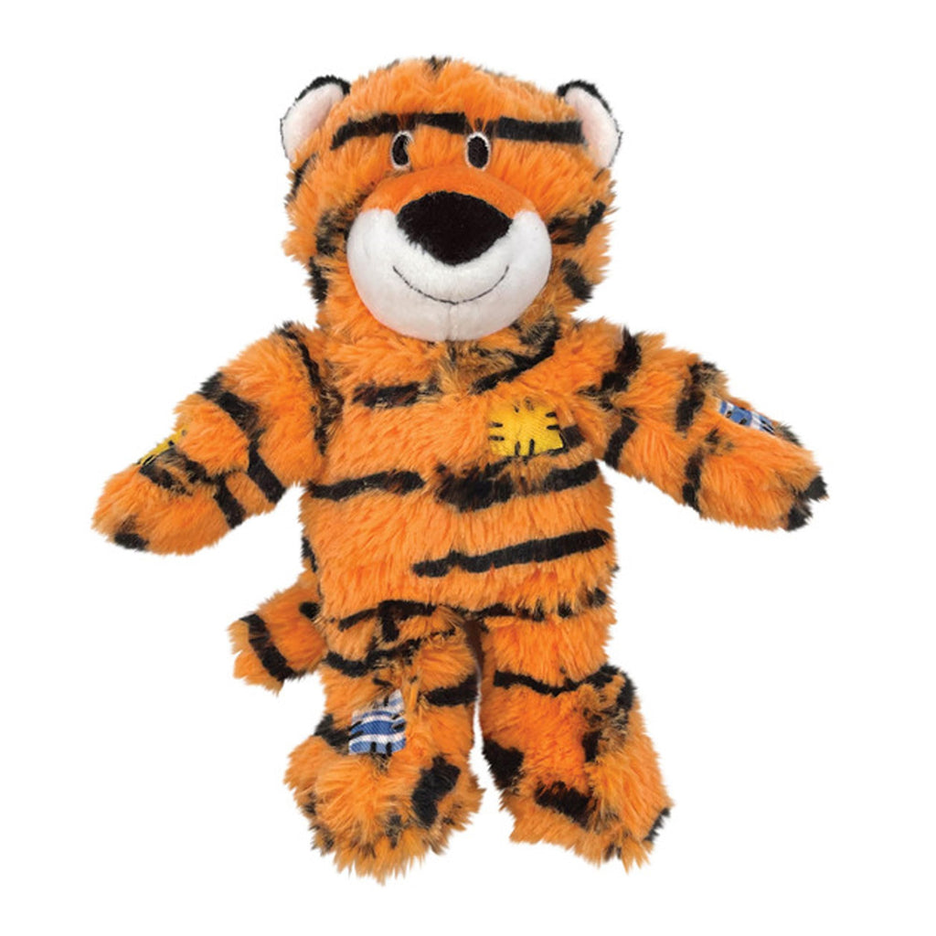 3 Pack Durable Plush Dog Toys with Knotted Rope & Squeaker F25691