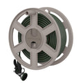 Wall Mount Garden Hose Reel 100 Feet Capacity Light Taupe Resin Z262