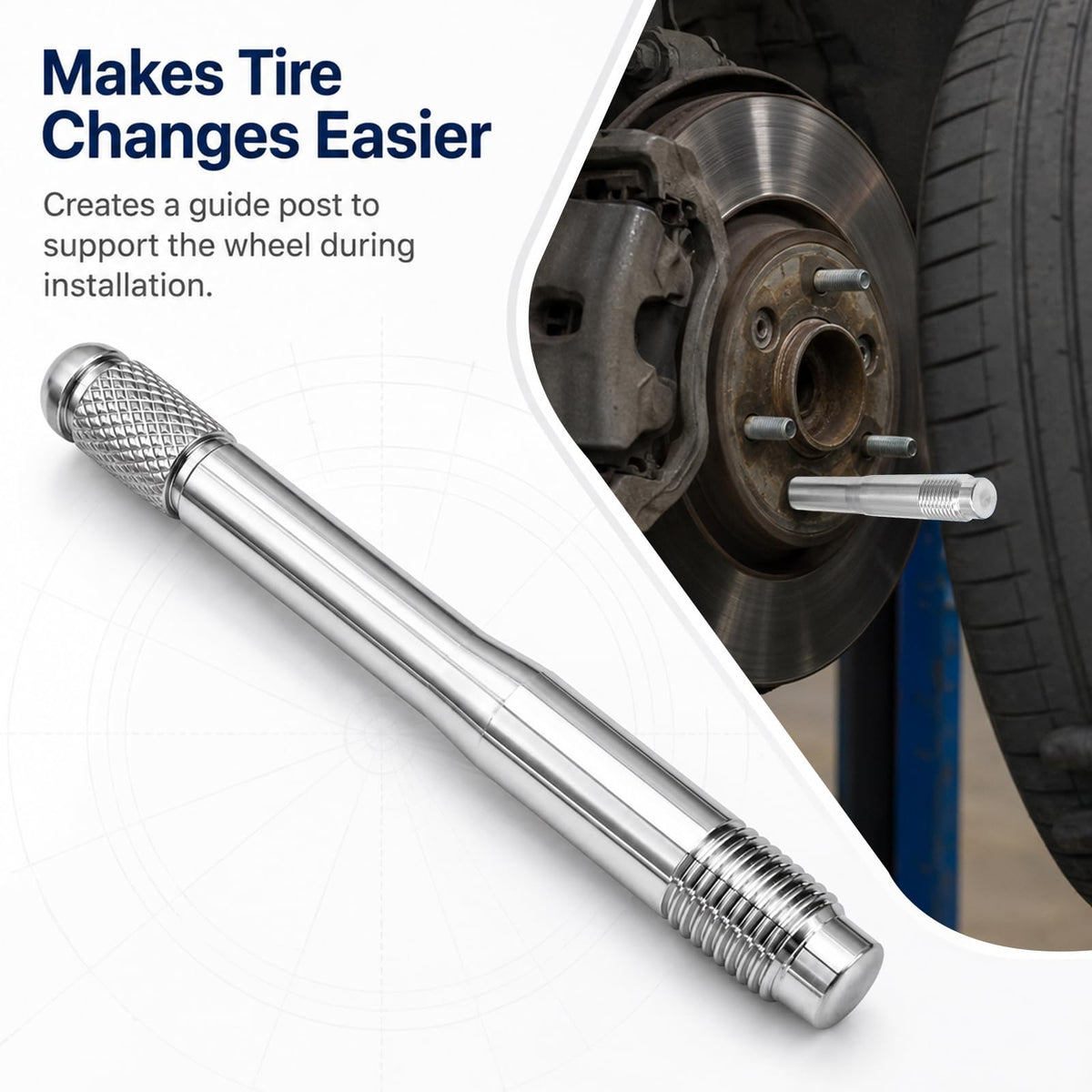 M14×1.5 Stainless Steel Wheel Alignment Pin S3357
