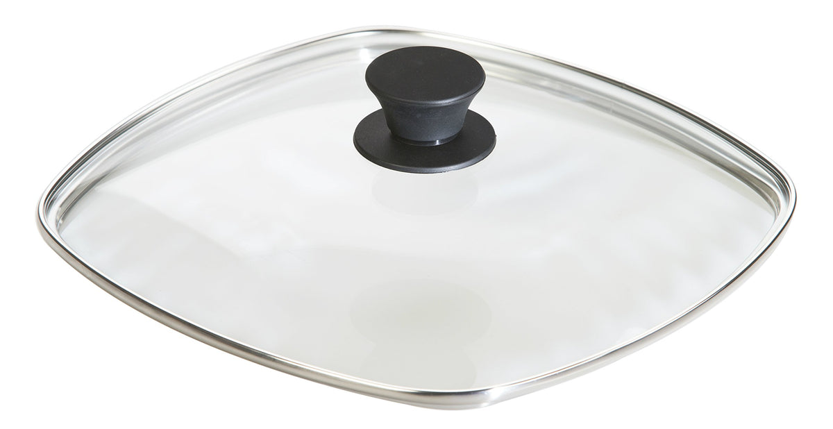 10.5 Inches Square Tempered Glass Lid B3324
