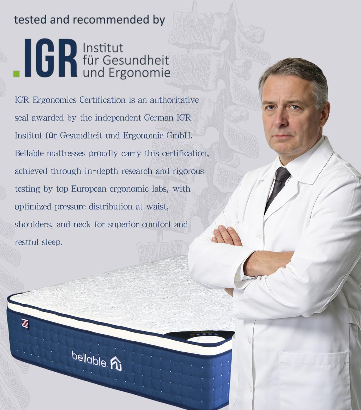 Full XL 14 Inch Cooling Gel Memory Foam Pocket Spring Mattress Z48176