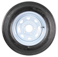 12 Inch White 5 Lug Trailer Tire Rim Assembly N444254
