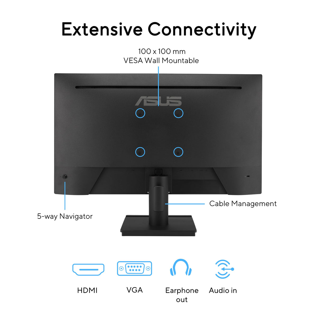 24" 1080P FHD 120Hz IPS Computer Monitor Y49293