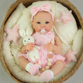 20 Inch Realistic Lifelike Newborn Baby Doll Girl with Vinyl Body S197