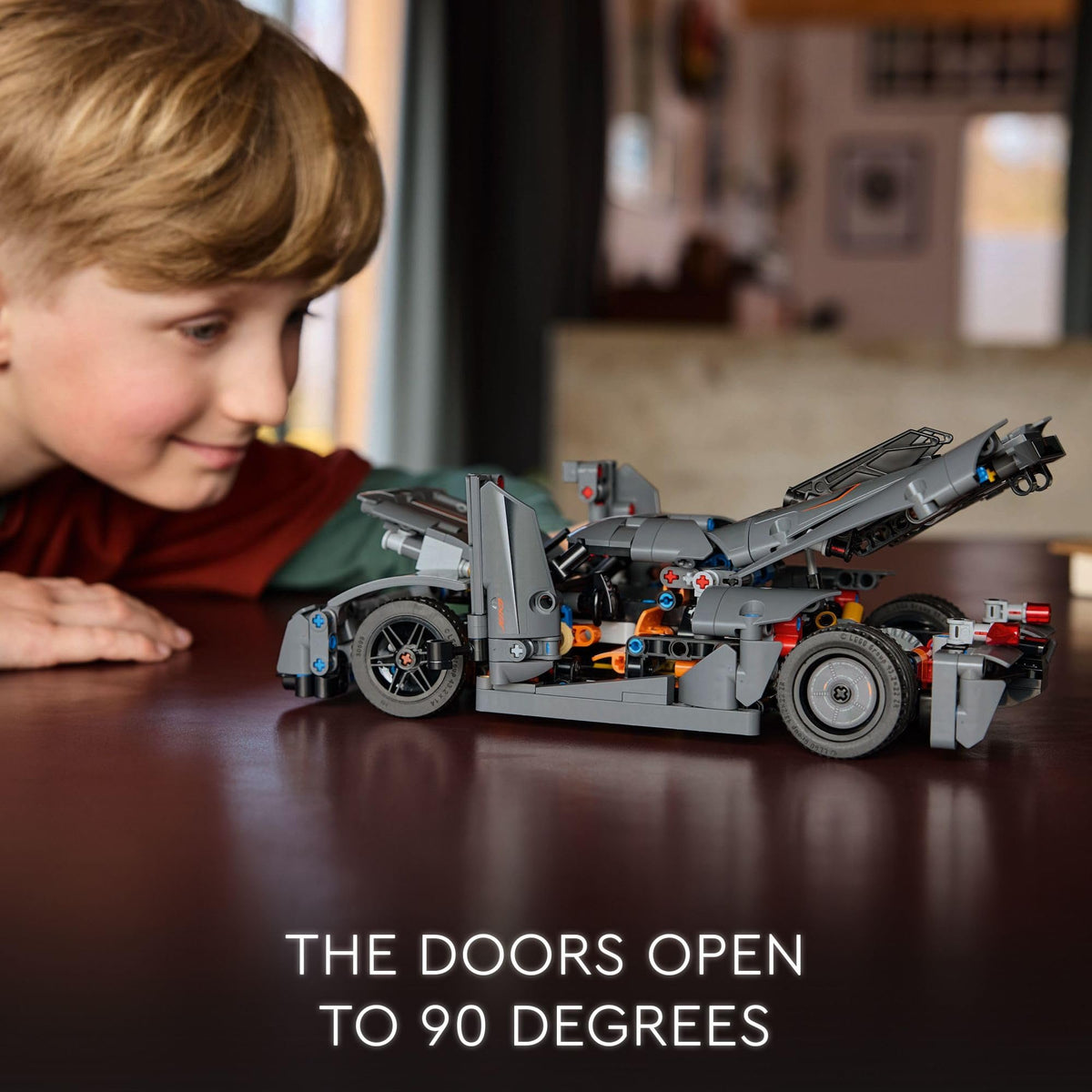 Grey Hypercar Building Set S625334