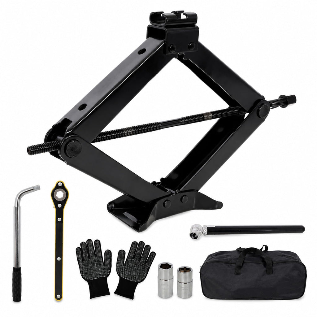 3 Ton Scissor Car Jack Kit with Ratchet Wrench P84189