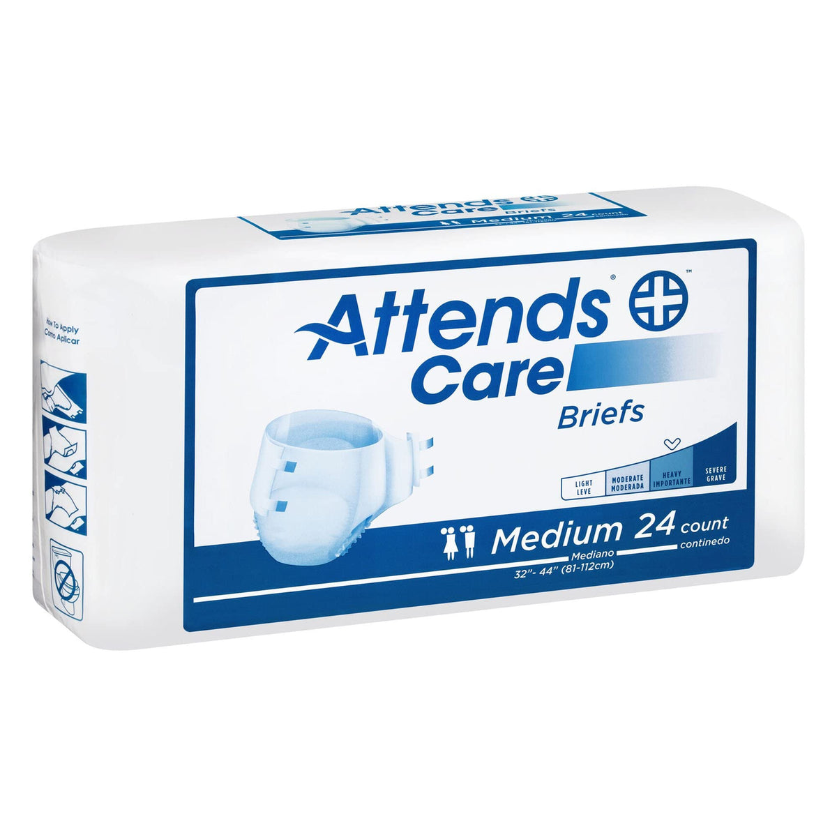 Adult Incontinence Briefs Medium Heavy Absorbency 96ct Case G221206