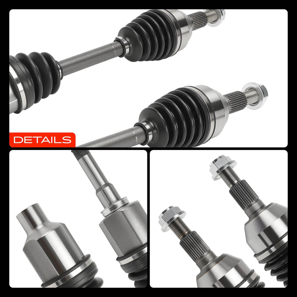 Set of 2 Front CV Axle Shaft Assembly R922953