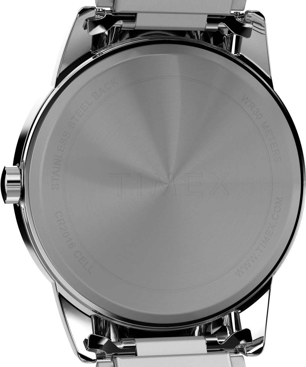Men's 40mm Watch Blue Dial Silver-Tone Q473279