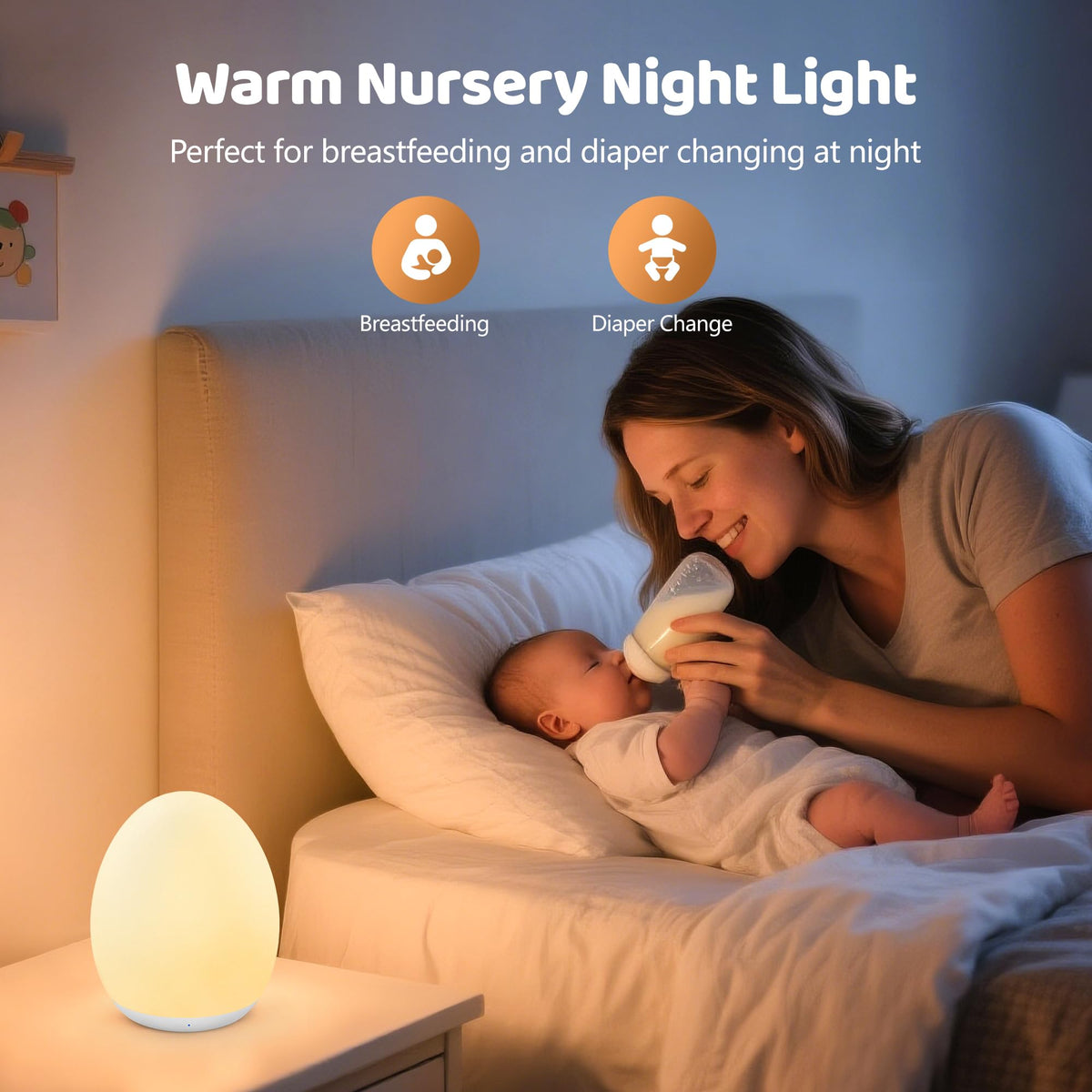 7 Colors Changing Night Light Q620