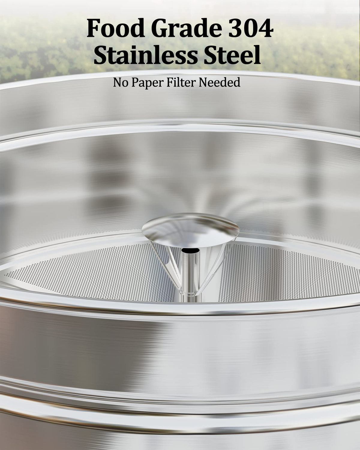 120 Cup Stainless Steel Electric Coffee Urn S93802