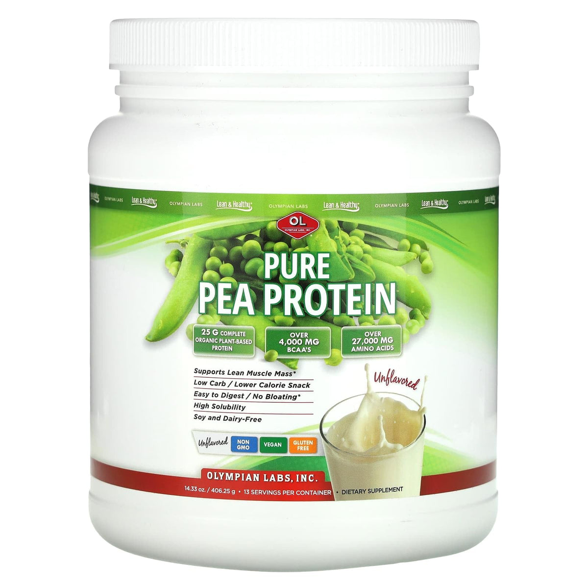 Unflavored Pea Protein Powder E467