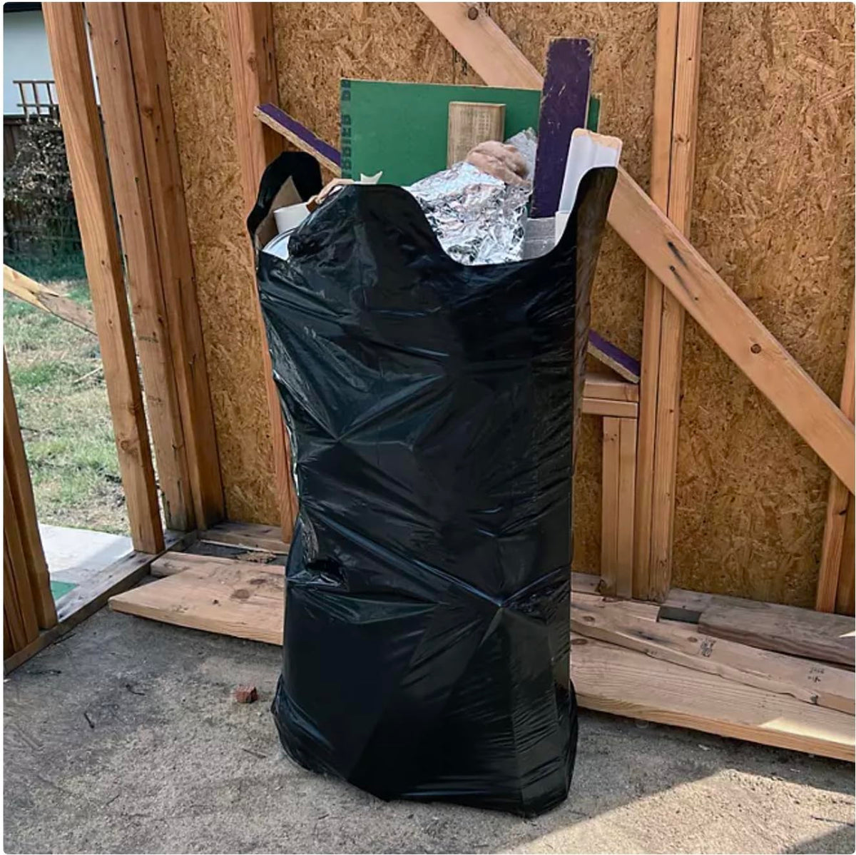 Commercial Contractor Clean-Up Trash Bags 42 gal. 42 ct. F8631