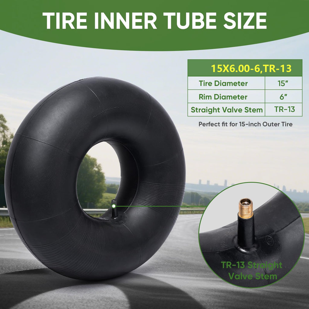 15x6.00-6nhs Lawn Mower Tires and Inner Tube P541104