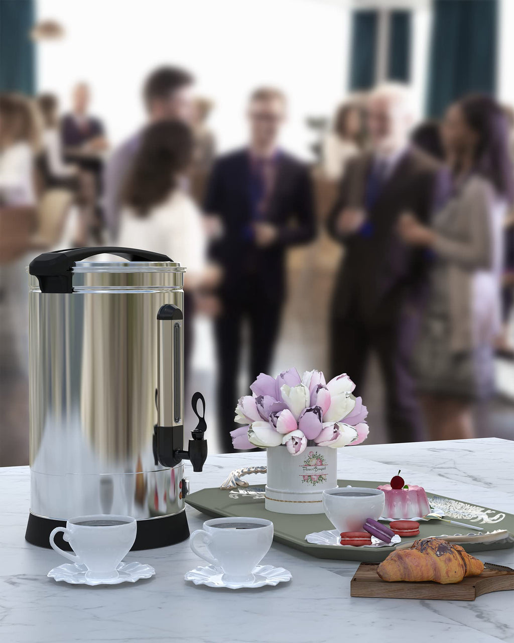 120 Cup Stainless Steel Electric Coffee Urn S93802