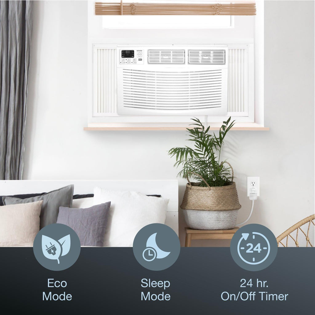 10,000 BTU White Window Air Conditioner S751