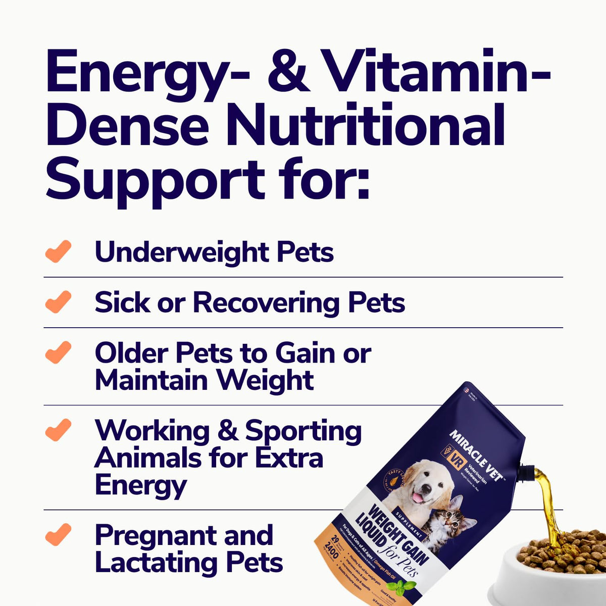 High-Calorie Weight Gainer Gel for Dogs & Cats K584824