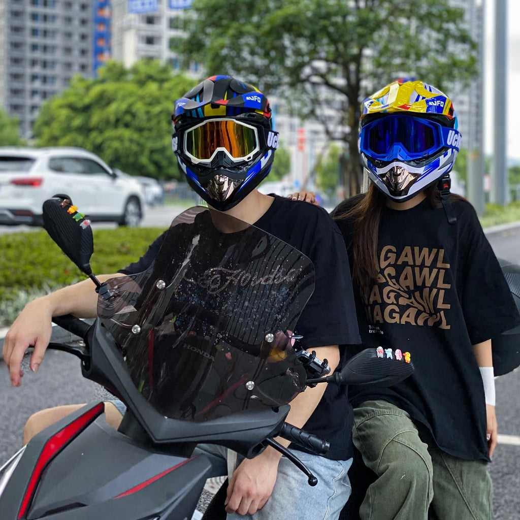 DOT Approved Kids Motocross Helmet with Goggles K6311