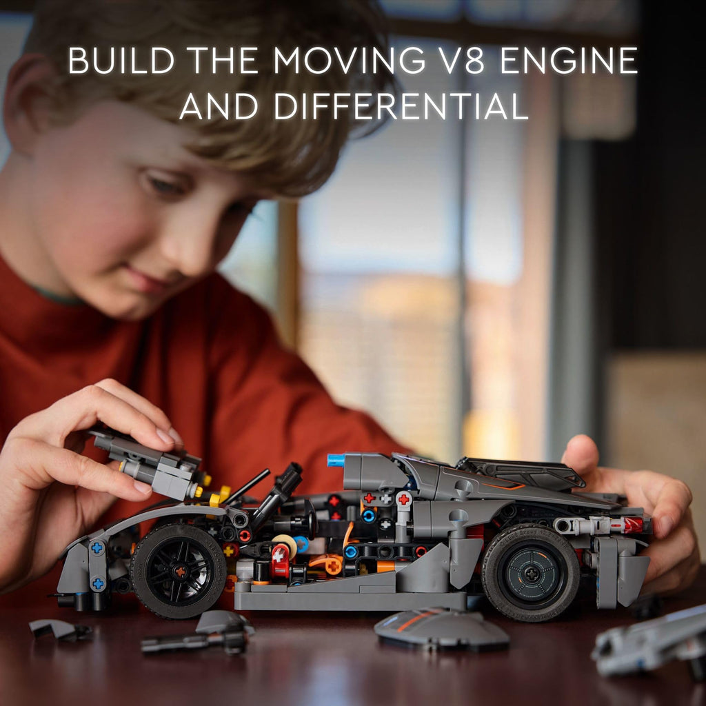Grey Hypercar Building Set S625334