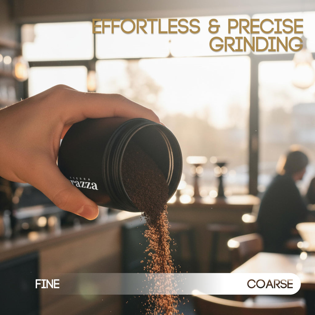 Conical Burr Manual Coffee Grinder with Stainless Steel Burrs X618