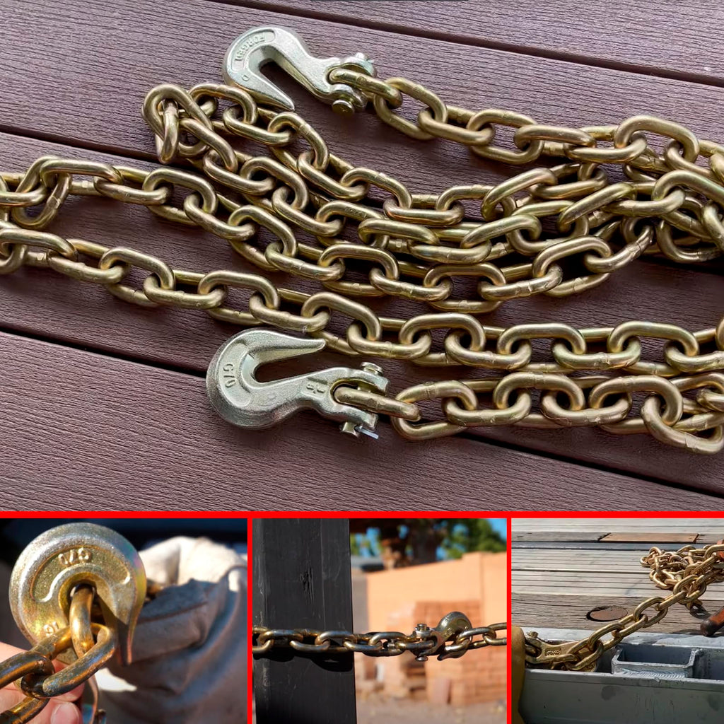 3/8 Chain Hook 10 Pack Grade 70 Grab Hooks L577