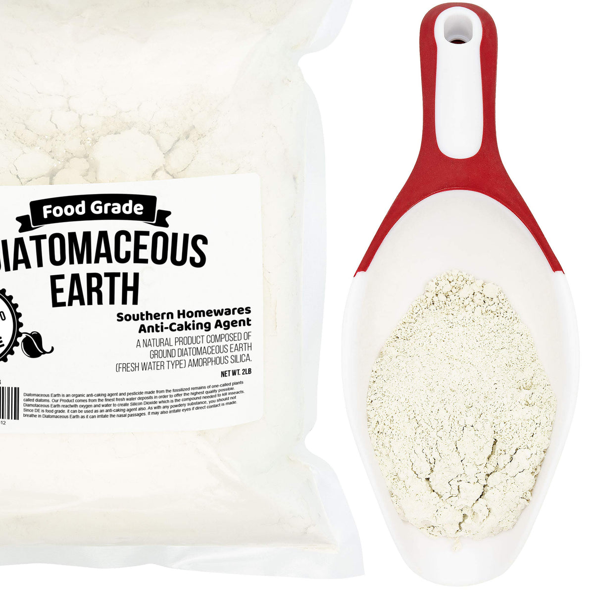 Diatomaceous Earth Food Grade 2lb J4924