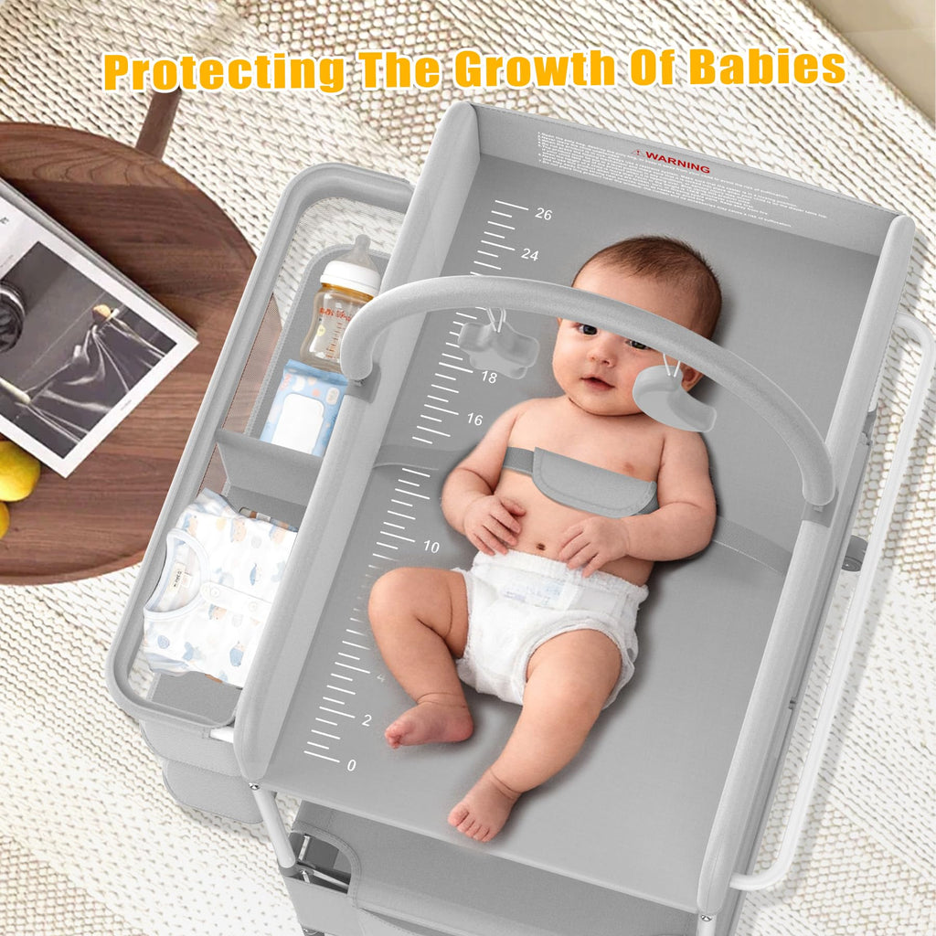 Portable Diaper Changing Station with Drawers N945072