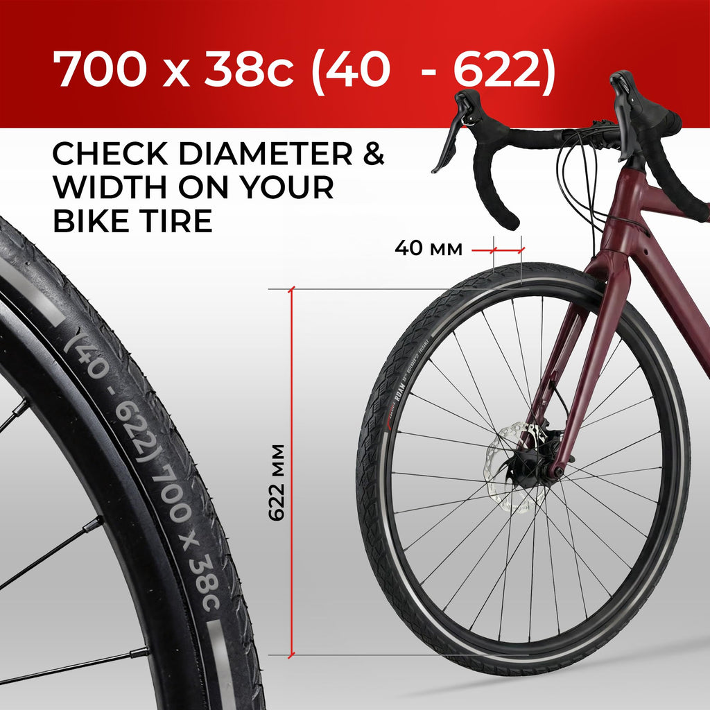 700x38c Foldable Gravel Bike Tires L60705