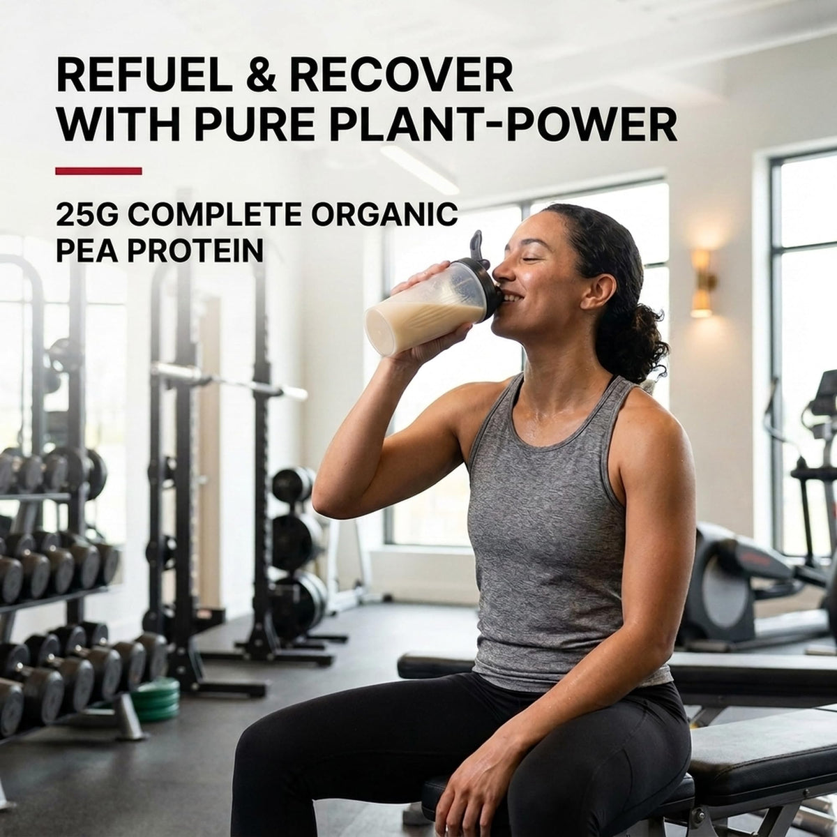 Unflavored Pea Protein Powder E467