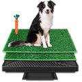 Large Dog Grass Pad with Tray and 2 Artificial Pee Grasses G2143