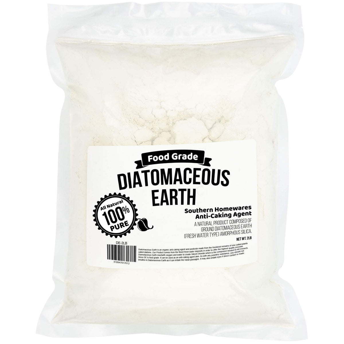 Diatomaceous Earth Food Grade 2lb J4924