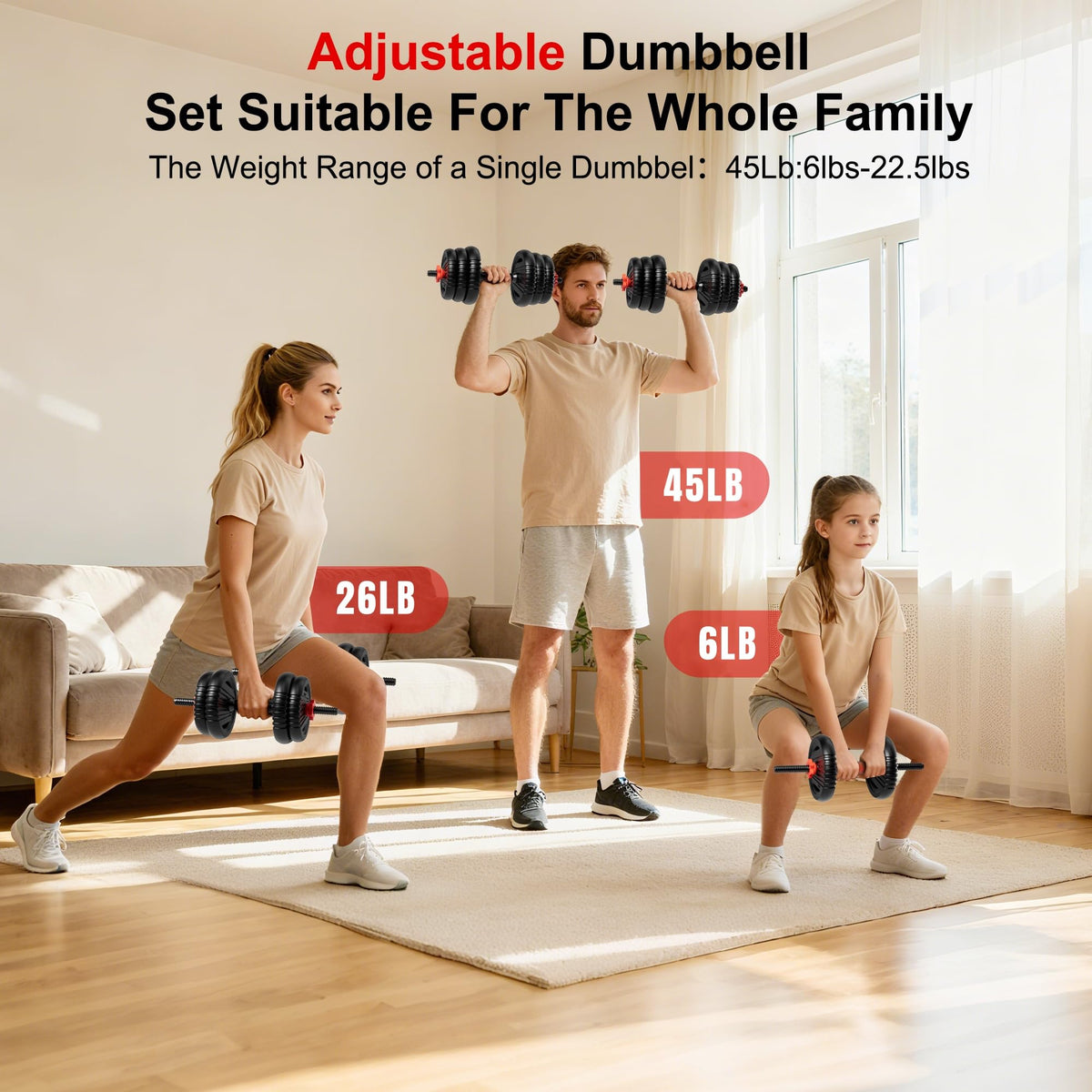 Adjustable Dumbbell Set C859670
