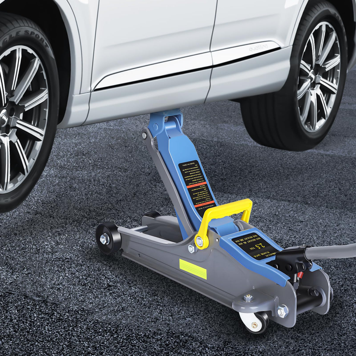 2.5 Ton Low Profile Hydraulic Floor Jack with Handle U83949
