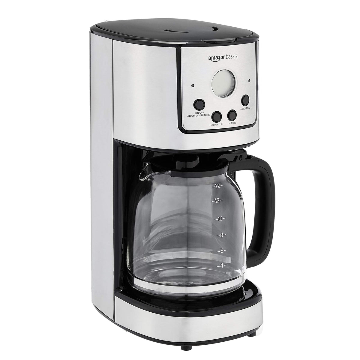 12 Cup Stainless Steel Programmable Coffeemaker E976