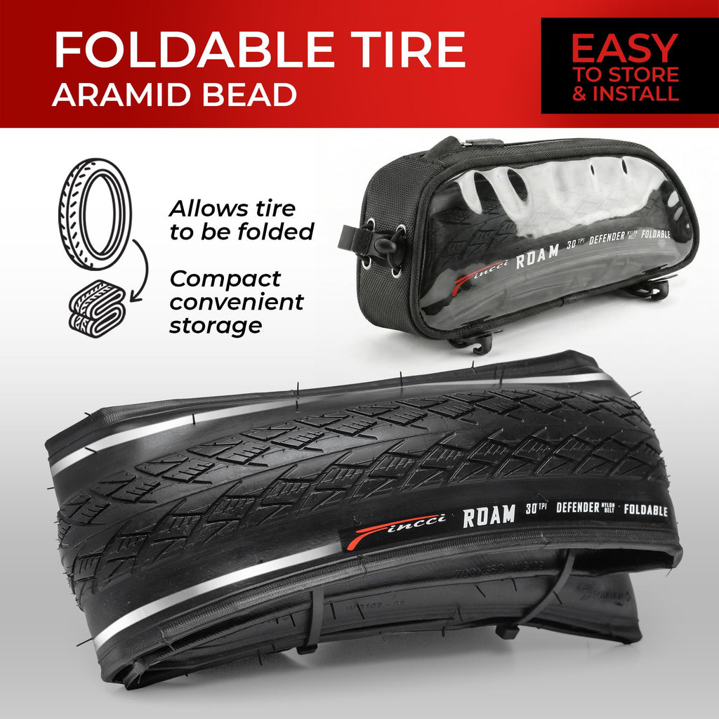 700x38c Foldable Gravel Bike Tires L60705