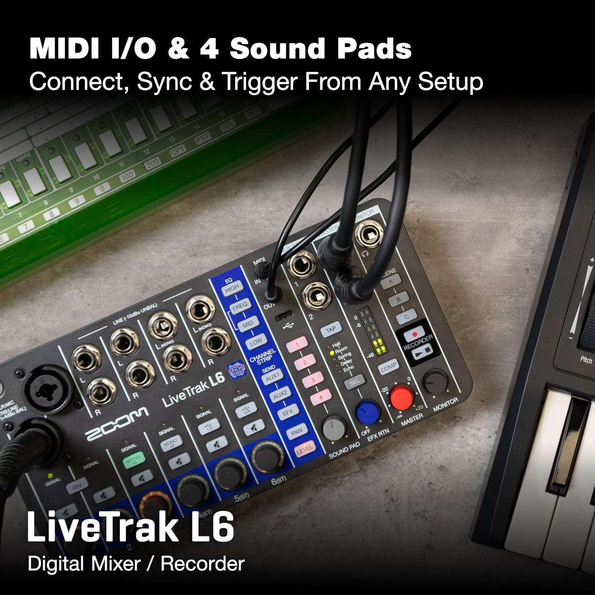 LiveTrak L6 Mixer/Recorder P380