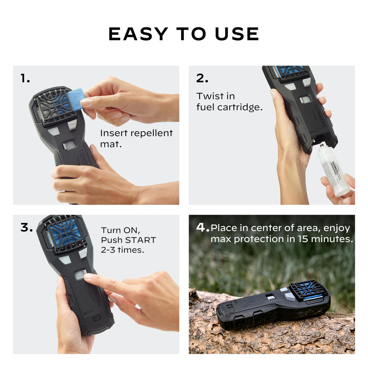Portable Mosquito Repeller with 12-Hour Refill L57777
