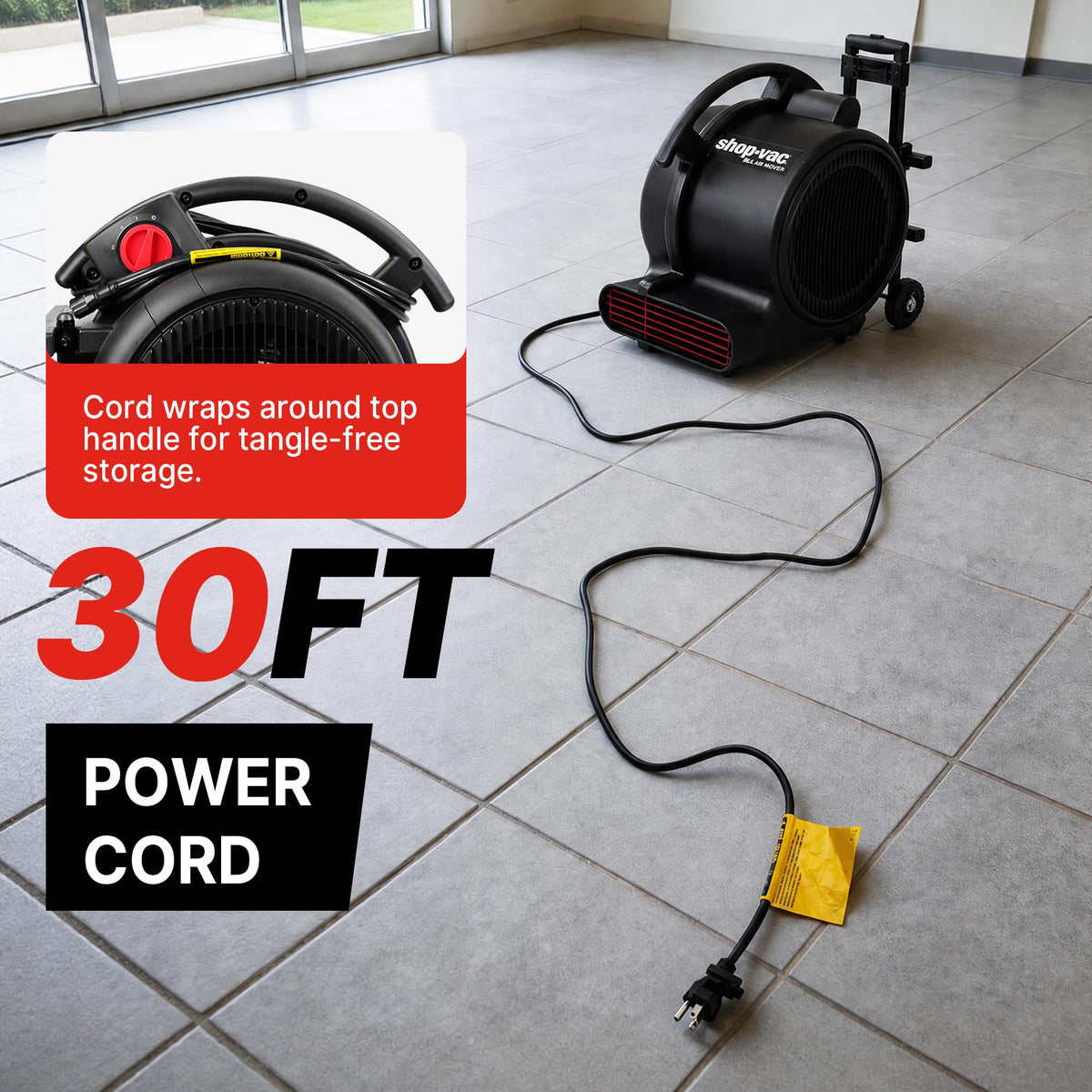 1800 CFM 3-Speed Floor Fan L4534