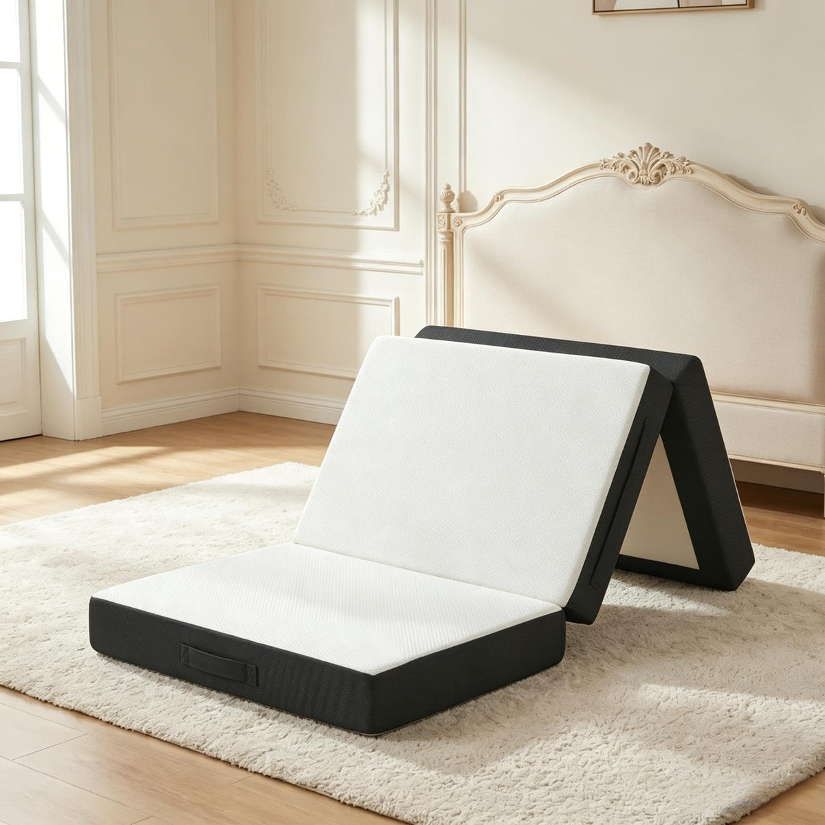 6 Inch Trifold Memory Foam Mattress, Twin V84921