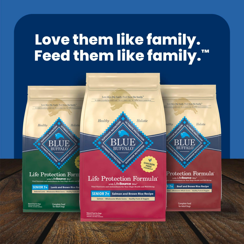 Salmon Senior Dry Dog Food, 30 lb G67575