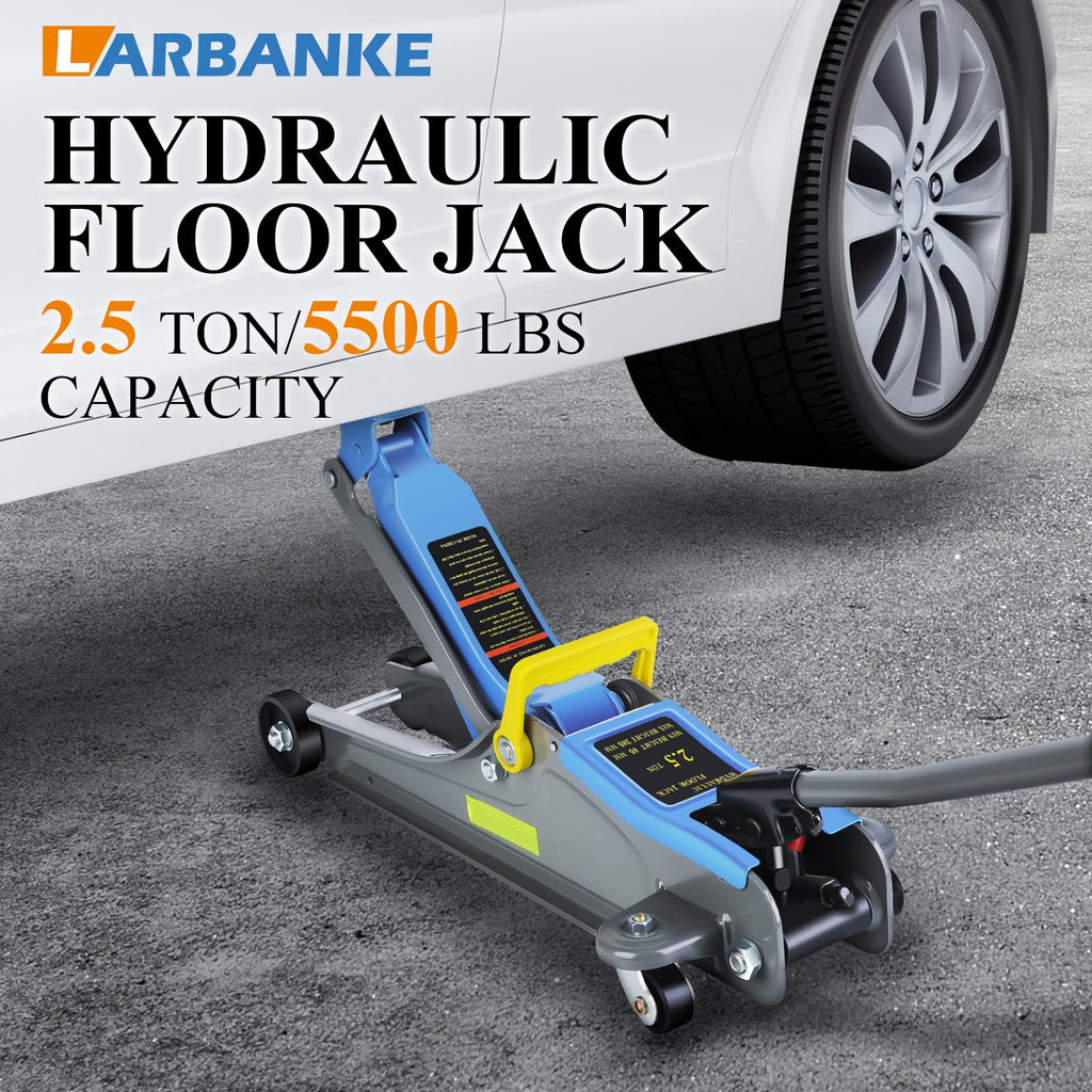 2.5 Ton Low Profile Hydraulic Floor Jack with Handle U83949