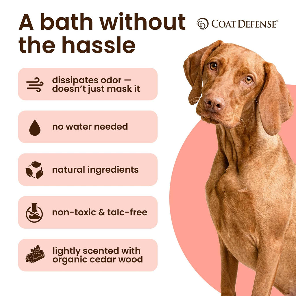 9oz Waterless Dog Shampoo & Pet Deodorizer U903