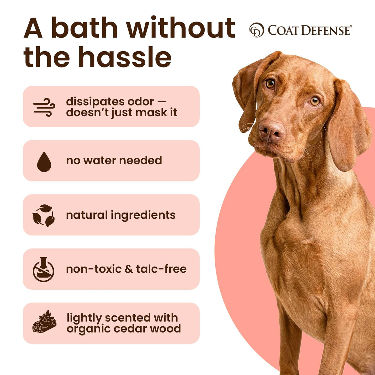 9oz Waterless Dog Shampoo & Pet Deodorizer U903