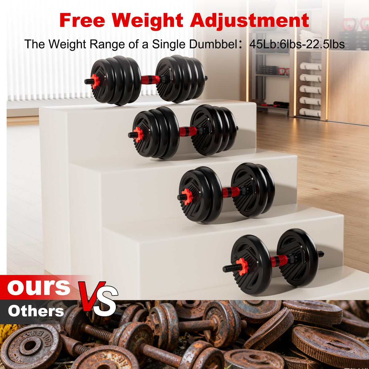 Adjustable Dumbbell Set C859670