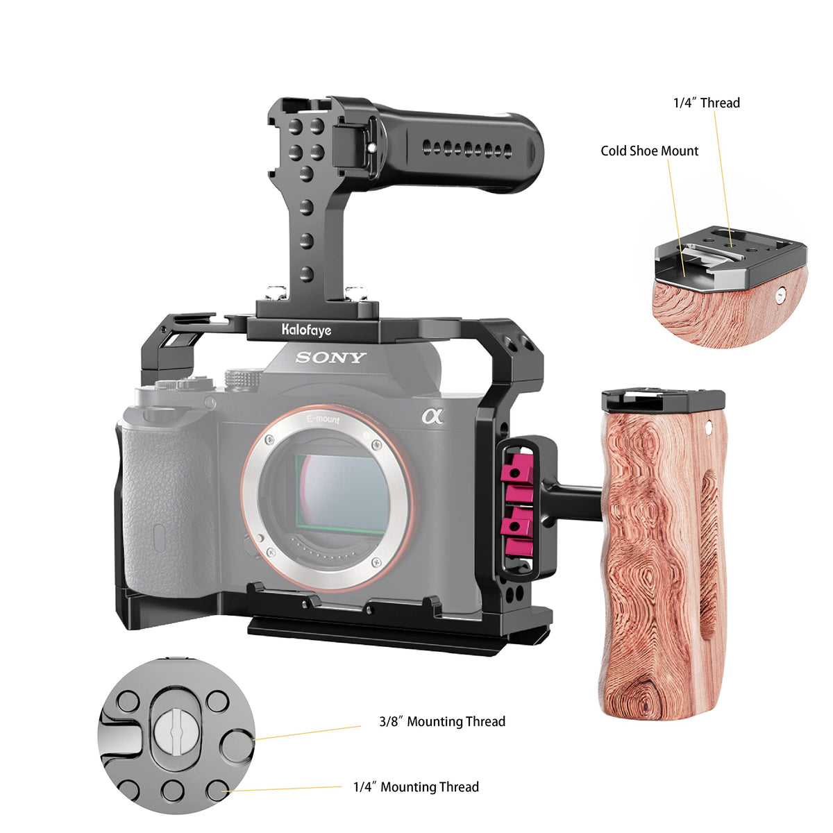 Aluminum Alloy Camera Cage Kit I717