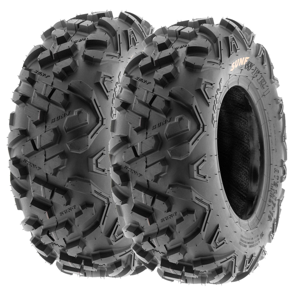 Set of 4 All-Terrain Off Road Tires 19x7-8 18x9.5-8 6 PR B308697
