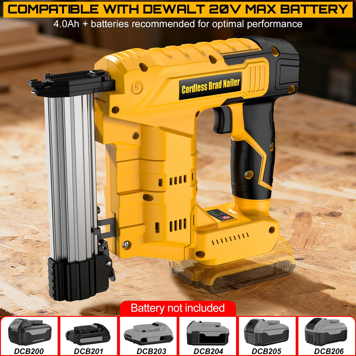 18 Gauge Cordless Brad Nailer & Staple Gun G490