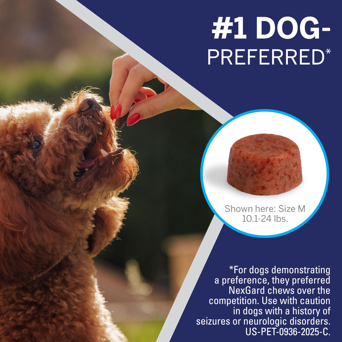 Flea and Tick Chewables for Dogs 4 to 10 lbs Beef Flavored G588885