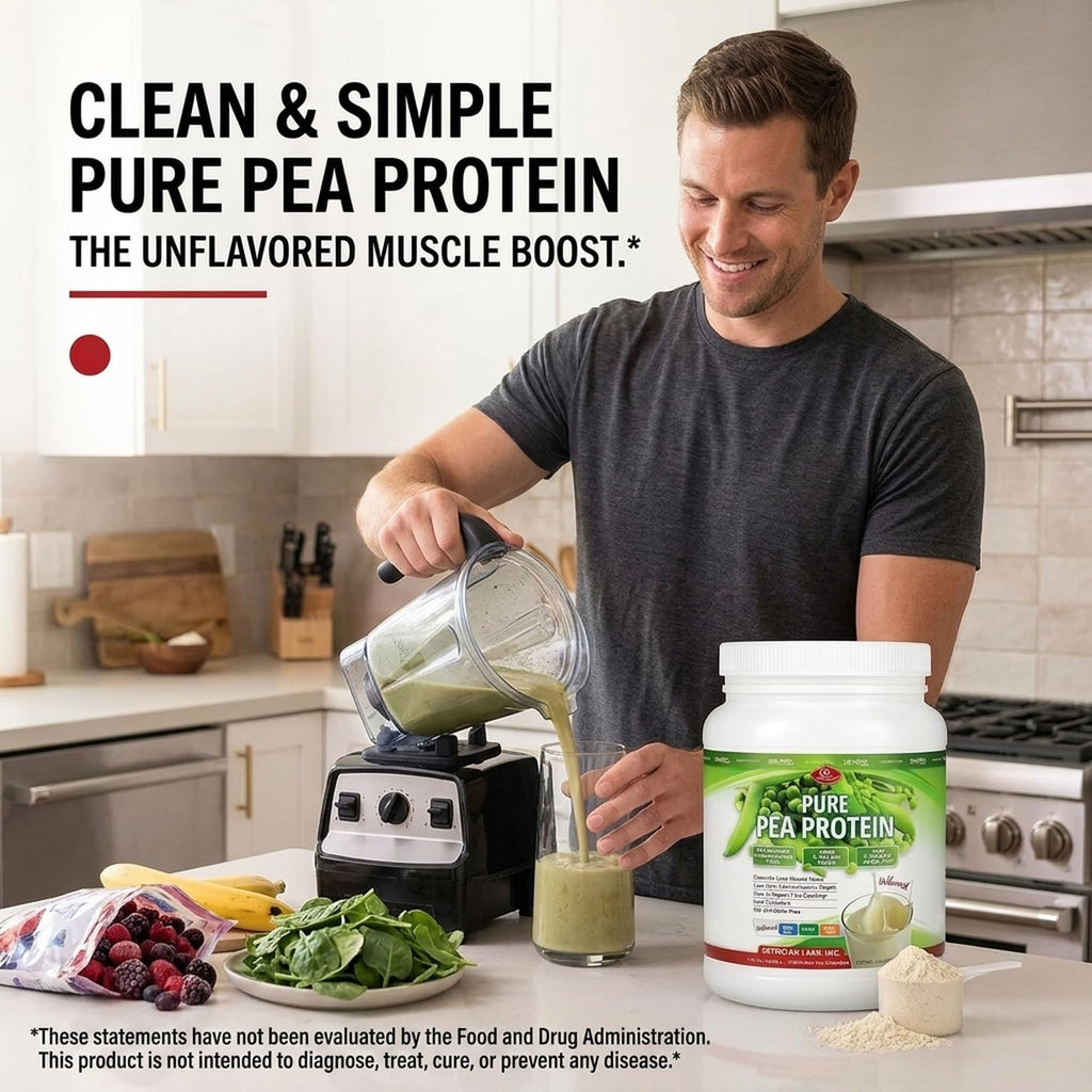 Unflavored Pea Protein Powder E467
